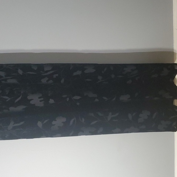 Bebe Dress women's sz small black gown lined sheer Fabric cut-outs strappy glam - Picture 6 of 15